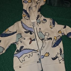 Brand new Carter's zip up hoodie